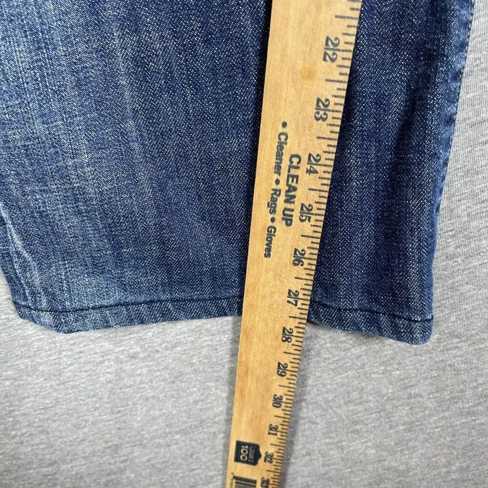 7 For All Mankind Relaxed Jeans Mens 36 Blue Medium Wash Straight Stretch